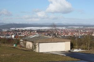 Fahrzeughalle und Bad Neustadt