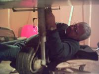 DR 400 Fl�gel getrennt aufgebockt