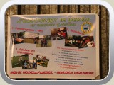 Informationsplakat des Modellflugvereins (IMS).
