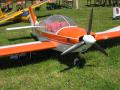 Flugplatzfest Pfingsten 2008, DR400 Modellflugzeug Frontansicht