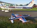 Flugplatzfest Pfingsten 2008, Jet Modellflugzeug und Cessna 172