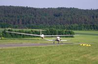 Schleppzug beim Start