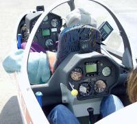 Cockpit der DG 505 Elan