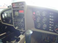 das Cockpit aus anderem Winkel