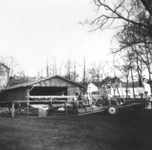 erster Flugzeughangar in Bad Neustadt